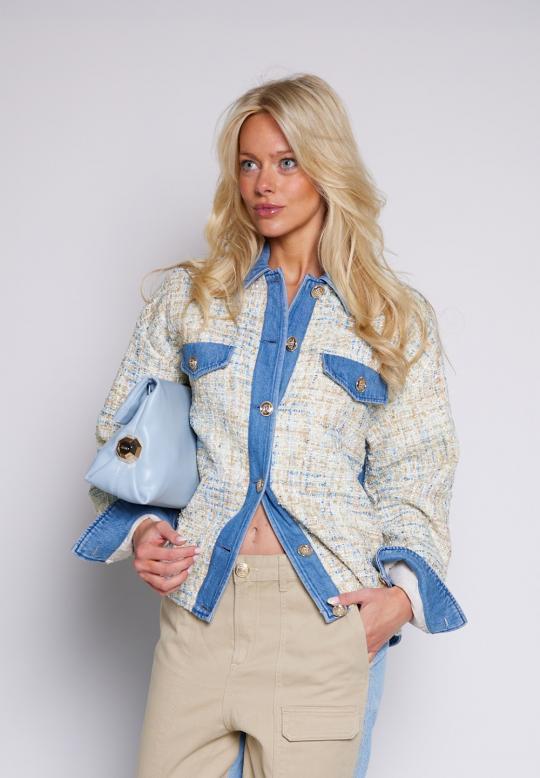 Liu Jo Vest Blue UA6328-D0347 - afbeelding 8 groot