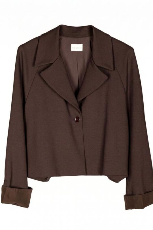 Due Amanti Vest DARK BROWN JANE - afbeelding 5 groot