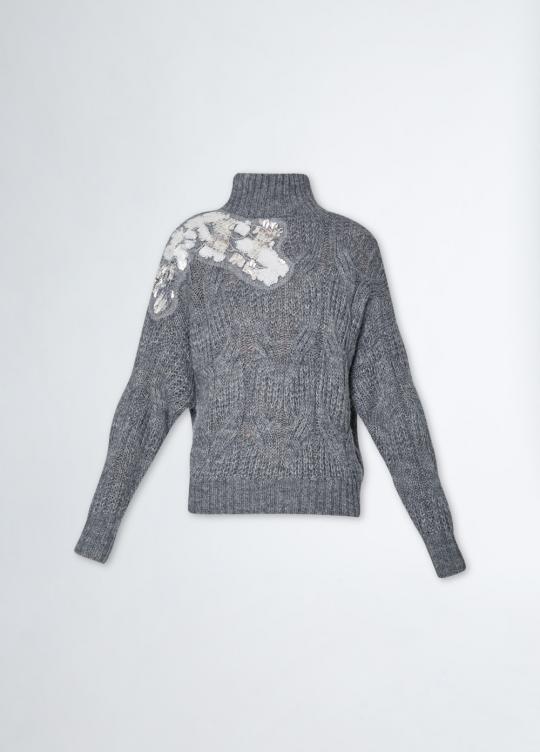 Liu Jo Sweater Grey WF4357-MA55P - afbeelding 7 groot