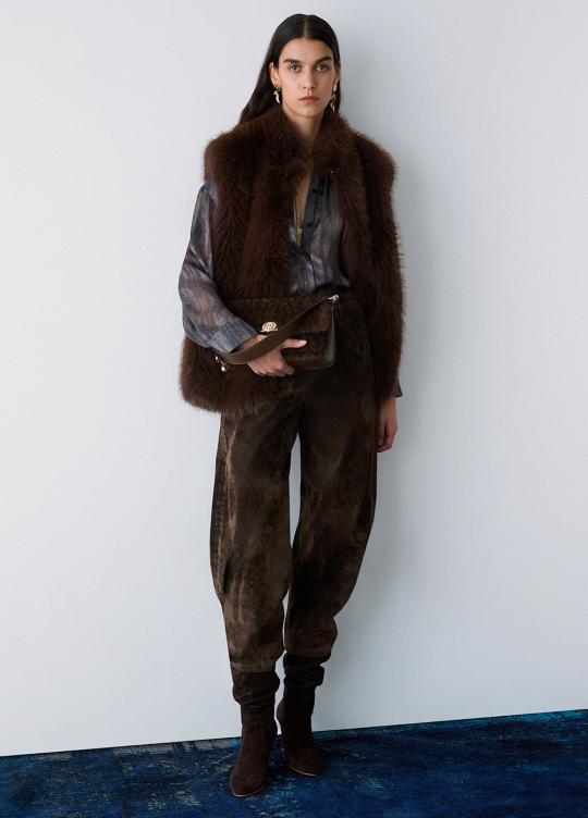 Liu Jo Vest Brown WF6203-E1136 - afbeelding 3 groot