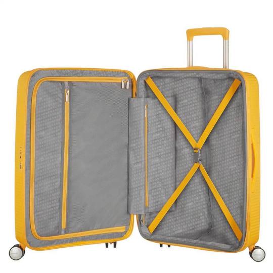 American Tourister Reiskoffer Soundbox Yellow 88474/1371 - afbeelding 3 groot