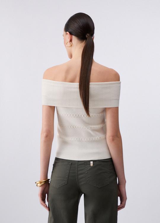 Liu Jo Top Cappuc CA6217-MS55N - afbeelding 5 groot