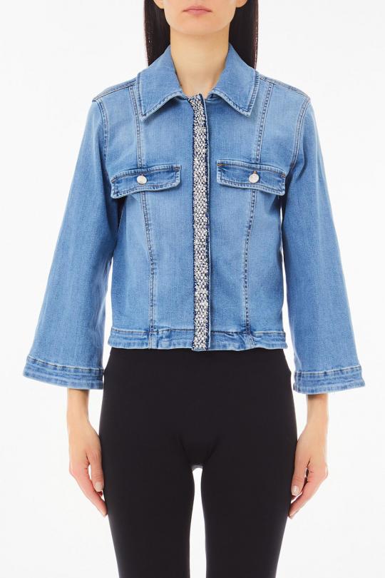 Liu Jo Vest Blue UA5242-D4448 - afbeelding 1 groot