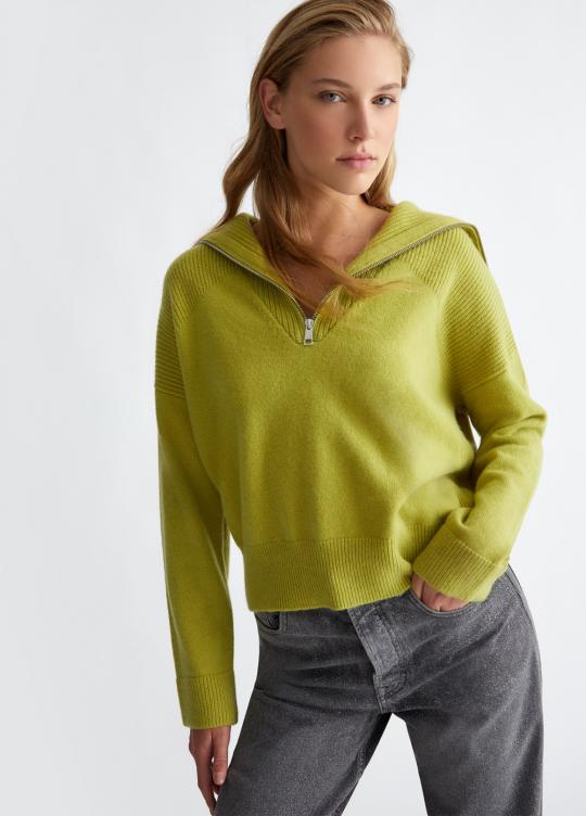 Liu Jo Sweater Lush green WF4435-MS009 - afbeelding 2 groot