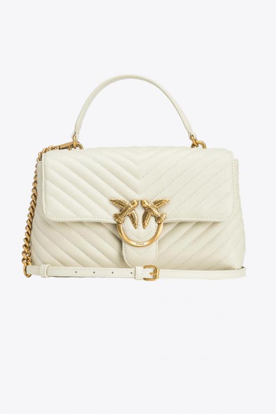 Pinko Handbag Love Lady White 100043-A0GK - image 1 large