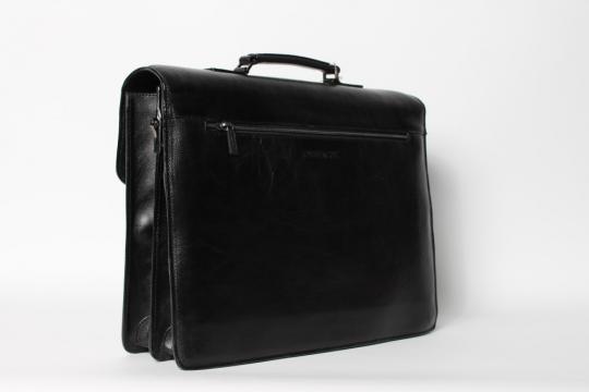 Arthur & Aston Briefcase Black 1389-04/2S - image 3 large