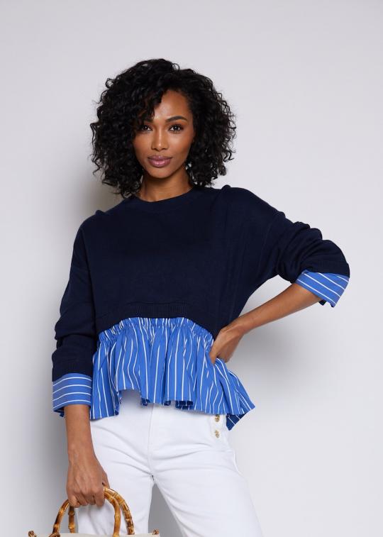 Liu Jo Trui Blue WA6224-MS49I - afbeelding 1 groot