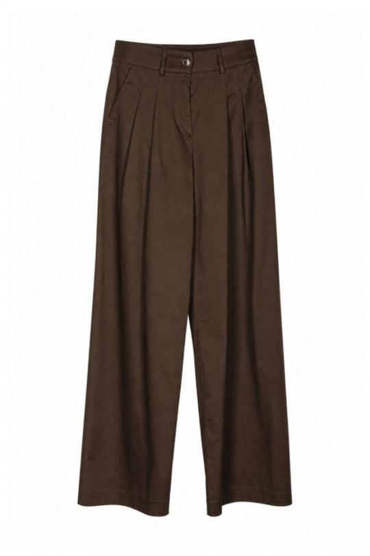 Due Amanti Broek Chocolate PAULINE - afbeelding 5 groot