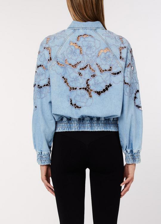 Liu Jo Jeansvest Blue UA6227-D4286 - afbeelding 4 groot