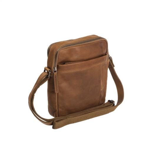 Chesterfield Man bag Cognac C48.0955 - afbeelding 1 groot
