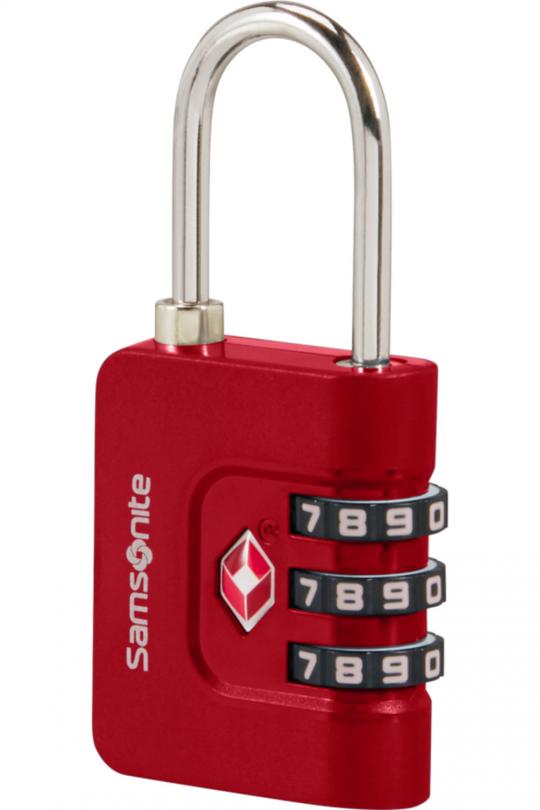 Samsonite Number lock Red 155577 - image 1 large
