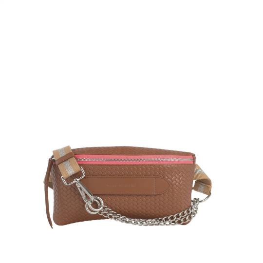 Marie Martens Handbag Camel Neon Pink Coachella - image 2 large