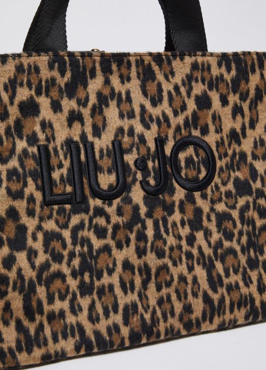 Liu Jo Handbag Brown Animal 2F4067-T6089 - image 5 large