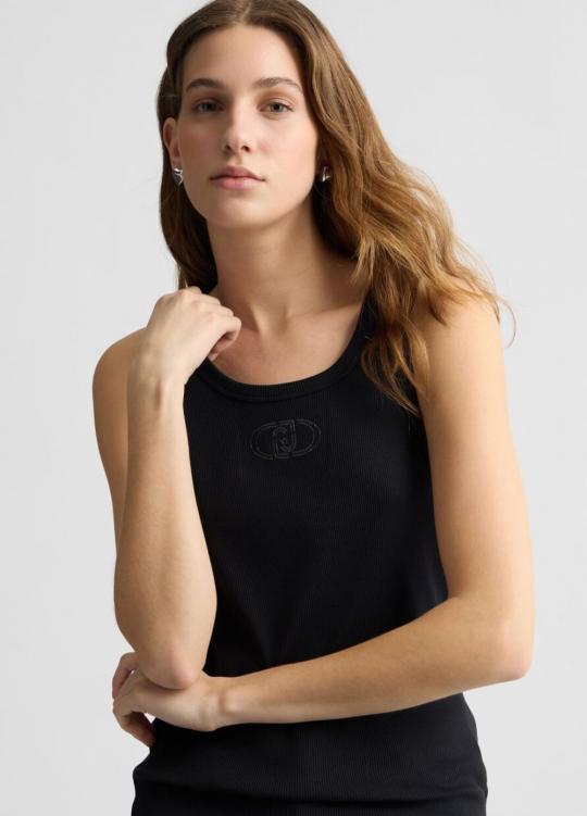 Liu Jo Top Zwart WA5367-J0295 - afbeelding 5 groot