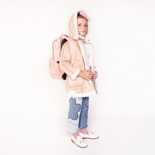 Jeune Premier Backpack Baby Pink New Bobbie - image 3 large