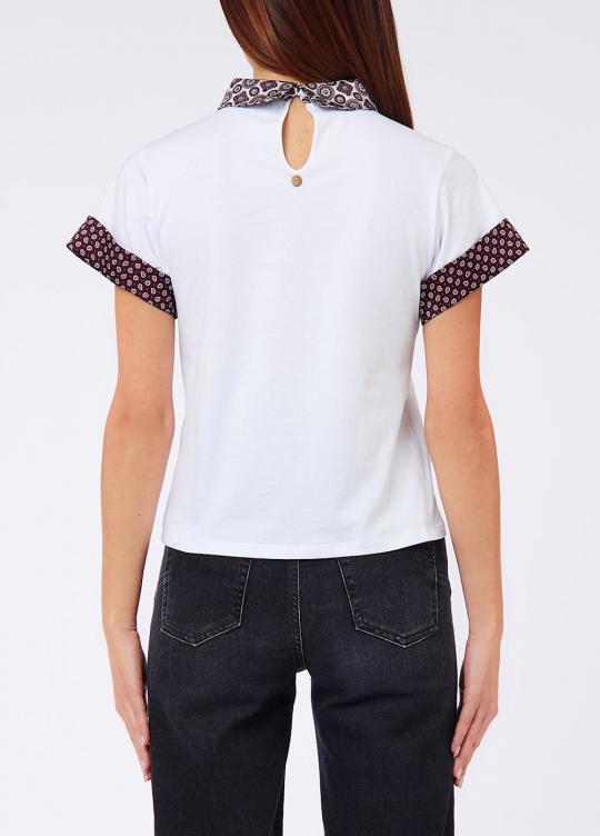 Liu Jo T-shirt Wit Cach WF6157-J6308 - afbeelding 2 groot