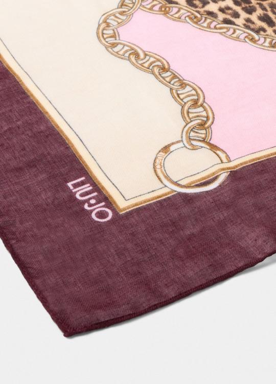 Liu Jo Sjaal Red auberg 2F5074-T0300 - afbeelding 3 groot