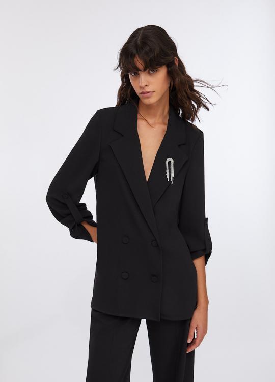 Liu Jo Vest Zwart CF5127-TS111 - afbeelding 1 groot