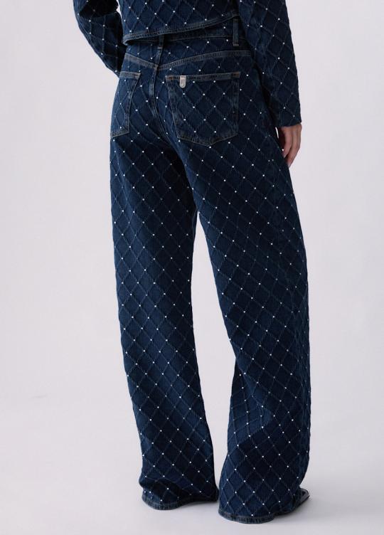 Liu Jo Broek Blue UF6173-D0374 - afbeelding 2 groot
