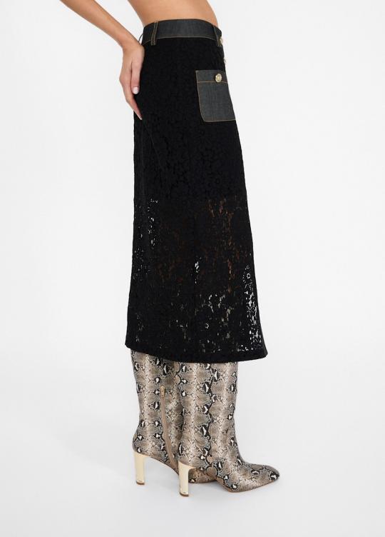 Liu Jo Rok Zwart UF5207-J4078 - afbeelding 4 groot