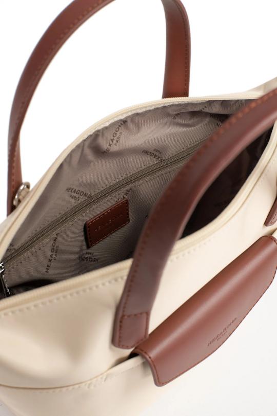 Hexagona Handtas Crème 176581 - afbeelding 3 groot