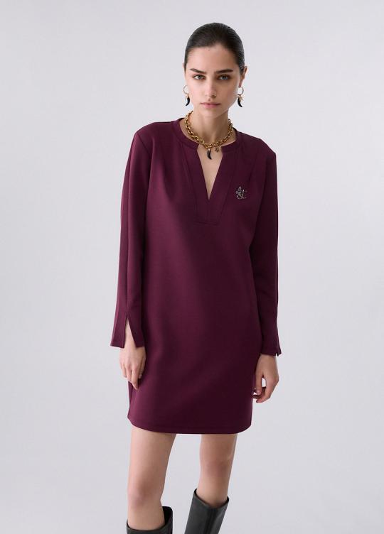 Liu Jo Kleed Red Aubergine TF6139-J3958 - afbeelding 1 groot