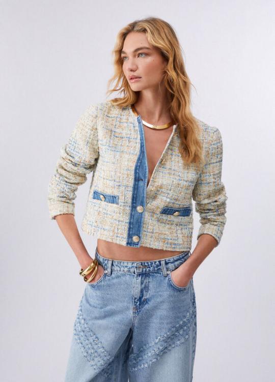 Liu Jo Vest Blue UA6328-D0347 - afbeelding 1 groot