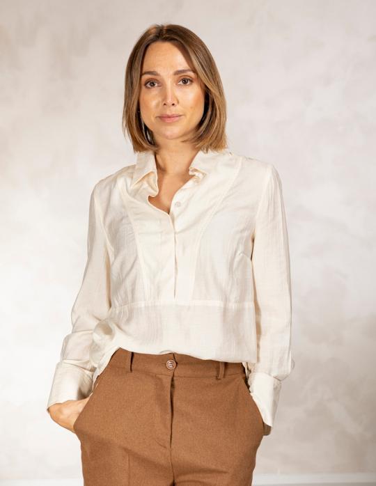 Due Amanti Blouse Beige Debby - image 1 large