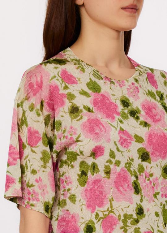 Liu Jo Pantalon Roses WA6422-MA71N - image 2 grand