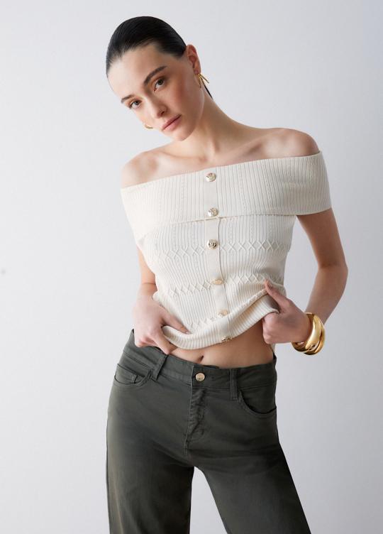 Liu Jo Top Cappuc CA6217-MS55N - afbeelding 6 groot