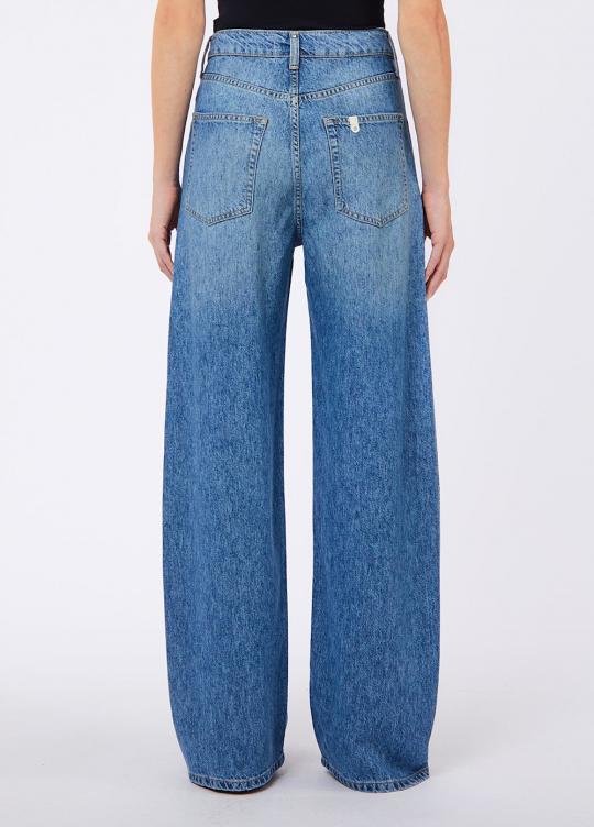 Liu Jo Broek Blue Strass UF6166-D0373 - afbeelding 2 groot