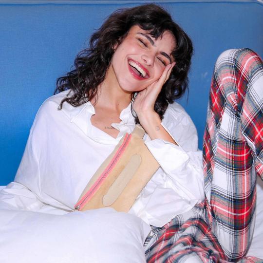 Marie Martens Cross over Beige teddy Coachella - afbeelding 2 groot