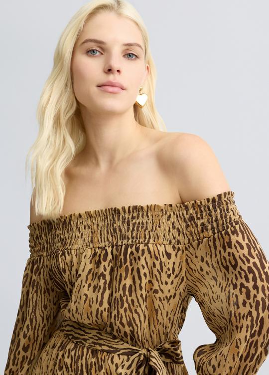 Liu Jo Kleed Leopard WA5329-T6867 - afbeelding 5 groot