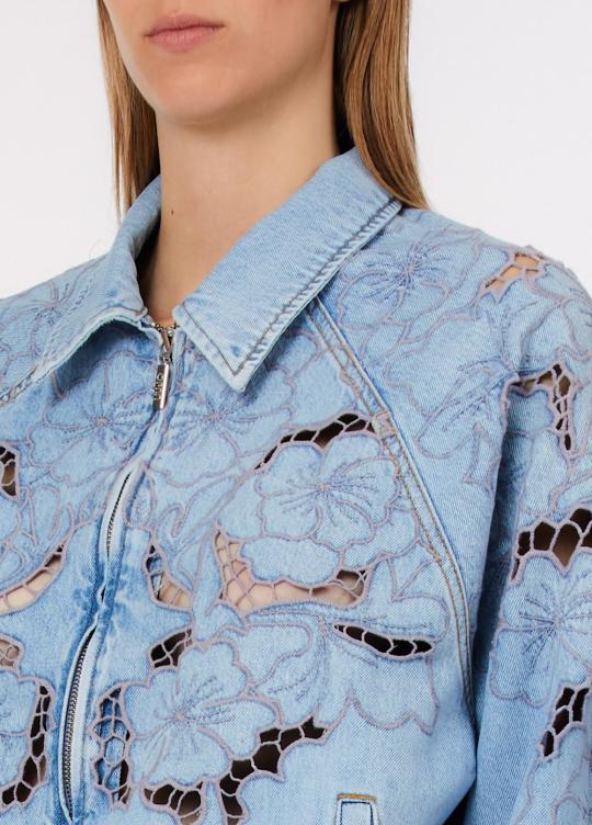 Liu Jo Jeansvest Blue UA6227-D4286 - afbeelding 5 groot