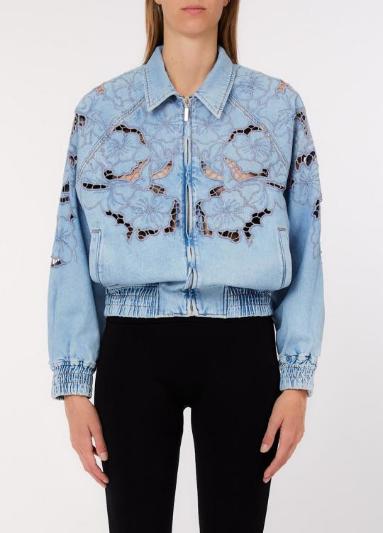 Liu Jo Jeansvest Blue UA6227-D4286 - afbeelding 3 groot