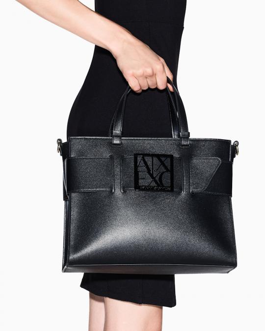 Armani Handbag Tycia Black 942689-0A874 - image 6 large