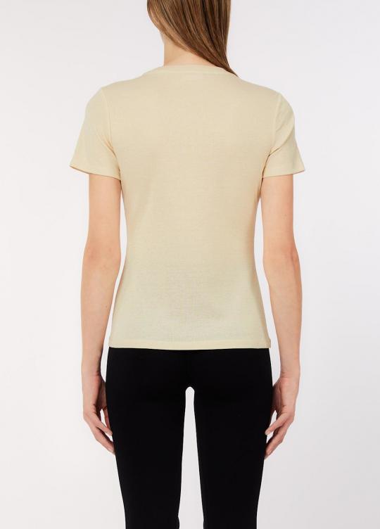 Liu Jo T-shirt Champagne TA6175-J3845 - image 3 grand