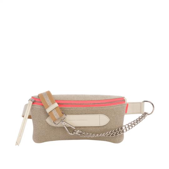Marie Martens Handbag Linen cream Coachella - image 2 large