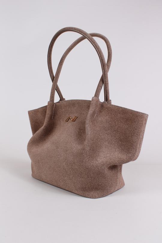 Nathan Handtas Galatee Cappuccino N261-32-03D - afbeelding 2 groot