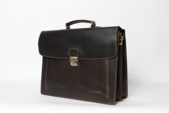 Arthur & Aston Aktentas Donkerbruin 52-75 - afbeelding 1 groot