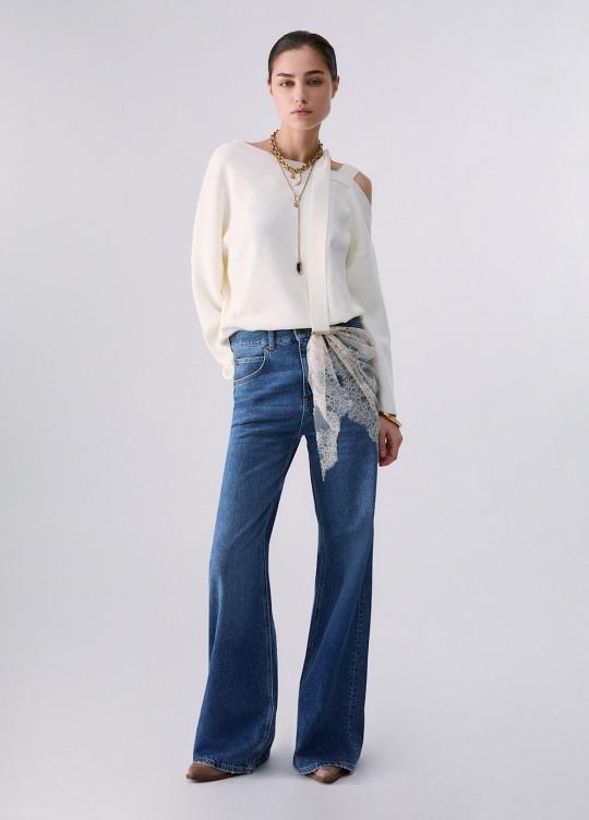 Liu Jo Trui Off White WF6396-MS99E - afbeelding 6 groot