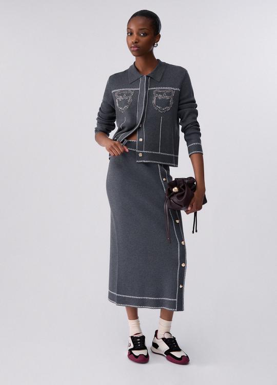 Liu Jo Cardigan Acc/OW TF6076-MS59L - afbeelding 6 groot