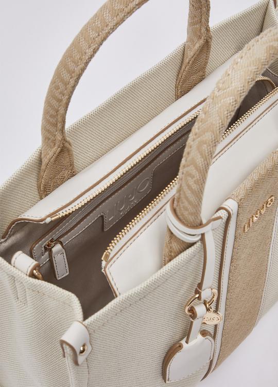 Liu Jo Handtas Neutro/Cream AA6206-T388A - afbeelding 3 groot