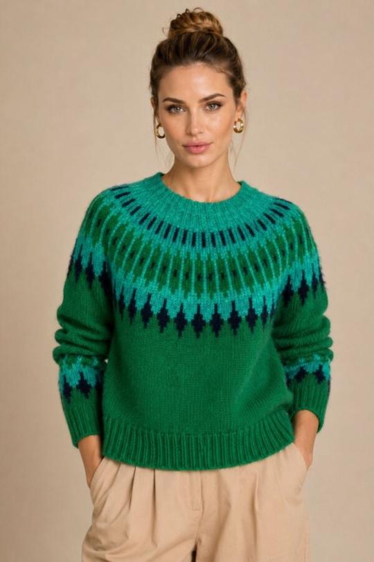 Due Amanti Pull EMERALD MOUNTAINS - afbeelding 1 groot