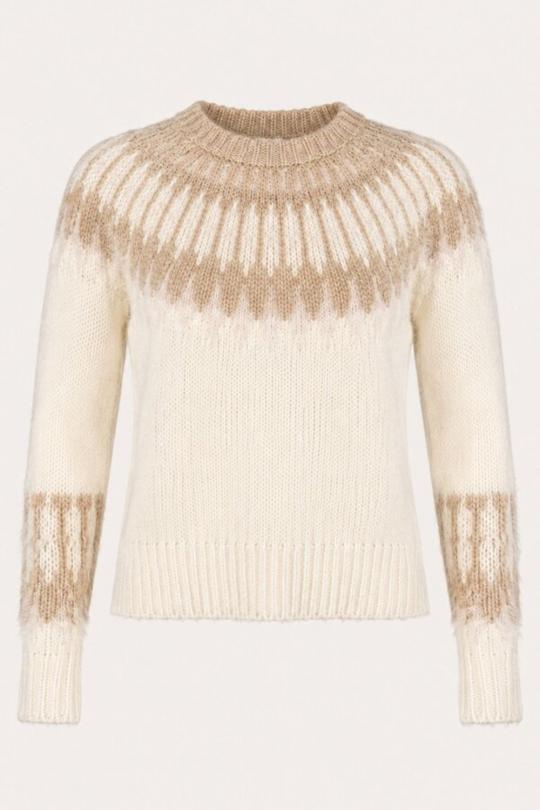 Due Amanti Pull OFF WHITE MOUNTAINS - afbeelding 4 groot