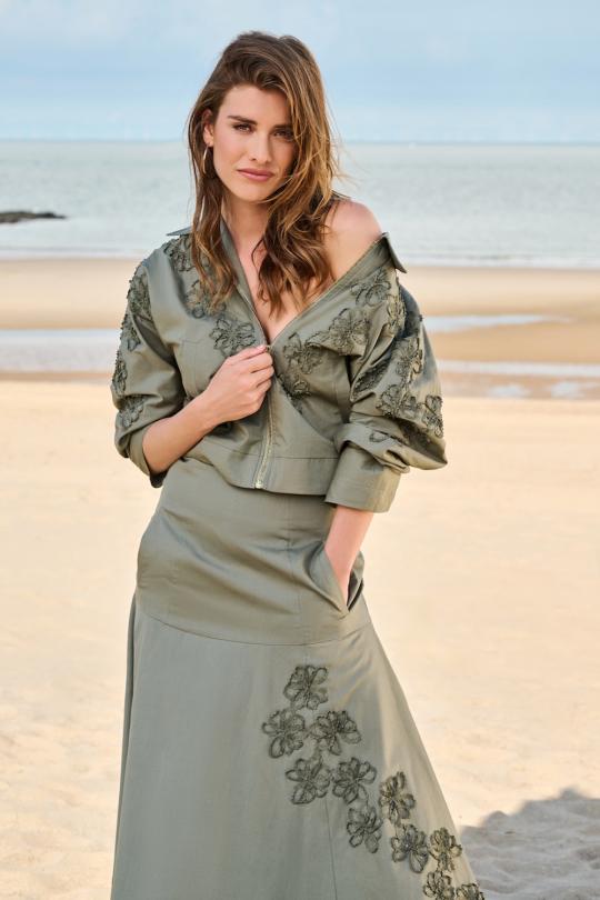 Due Amanti Vest Foilage PERRIS - afbeelding 2 groot