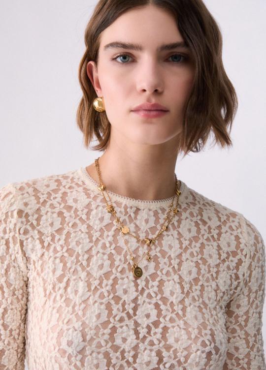 Liu Jo Blouse Panna WF6143-J3975 - afbeelding 4 groot
