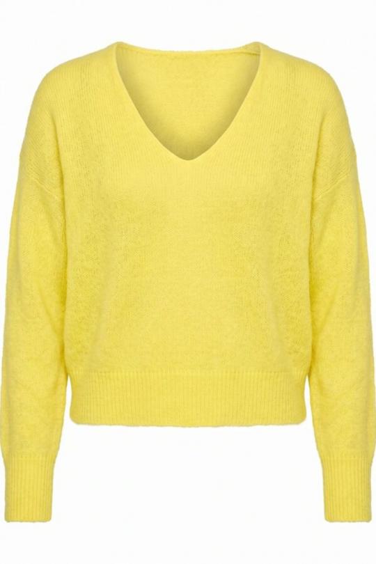 Due Amanti Pull YELLOW JULE - afbeelding 5 groot