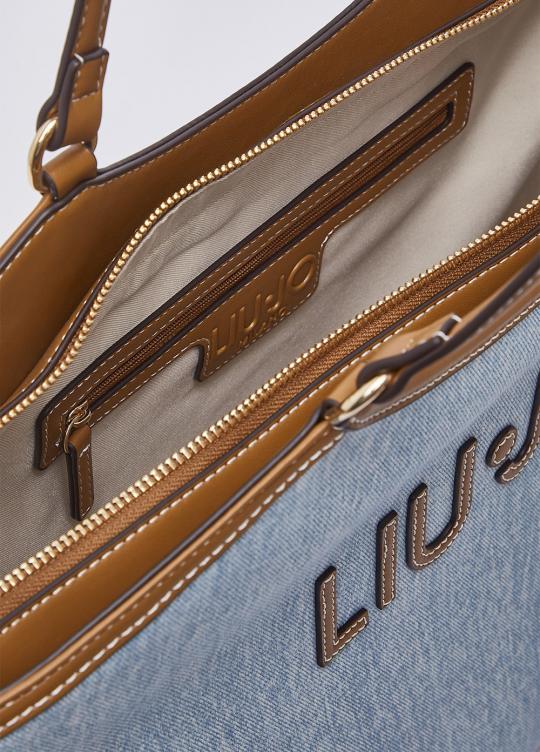 Liu Jo Handtas Denim AA6208-T377A - afbeelding 3 groot