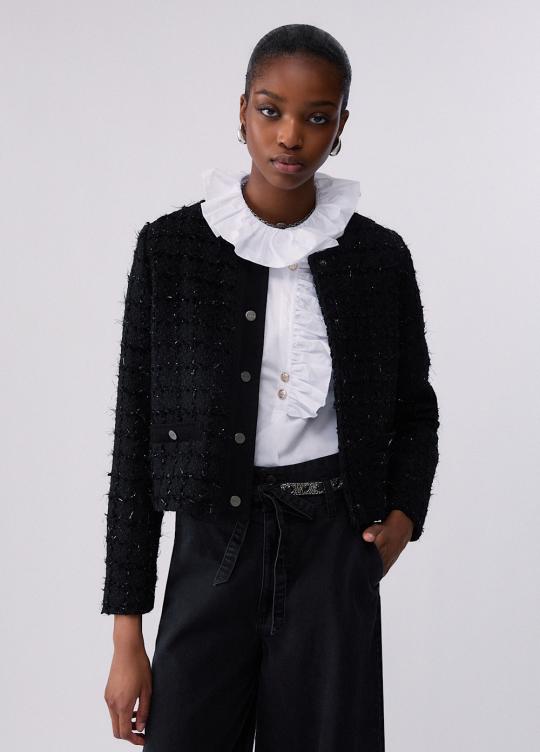 Liu Jo Vest Zwart UF6116-D0385 - afbeelding 3 groot